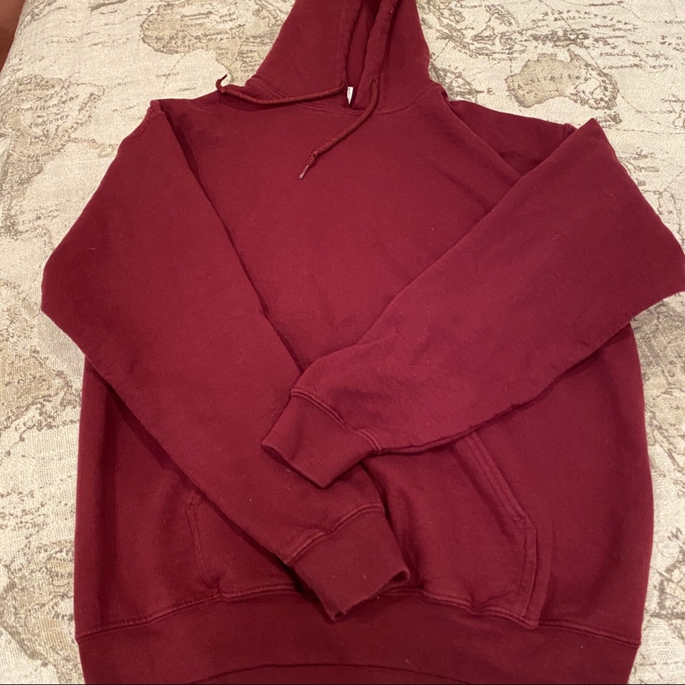 Maroon hoodie